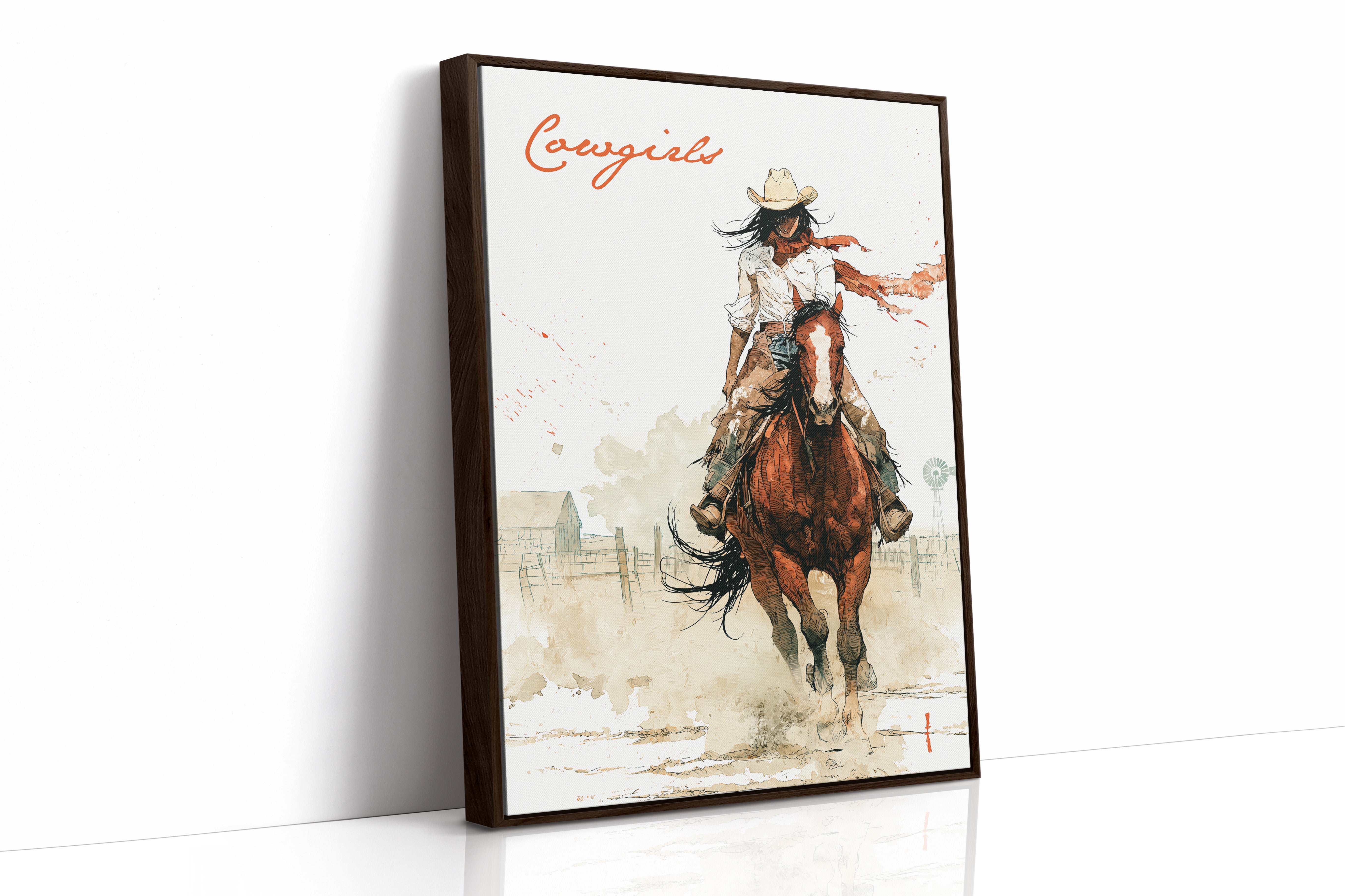 Cowgirls Head-On