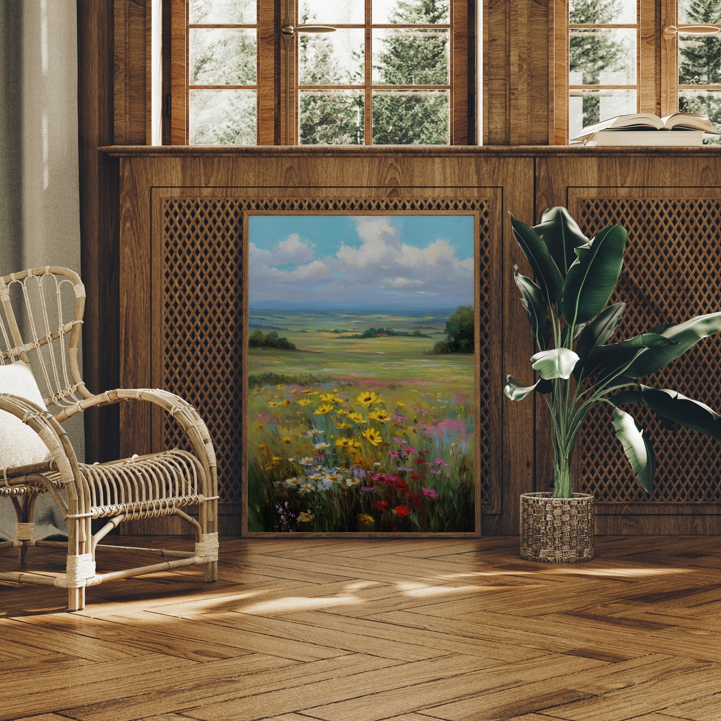 Wildflowers Paint The Prairie Gold