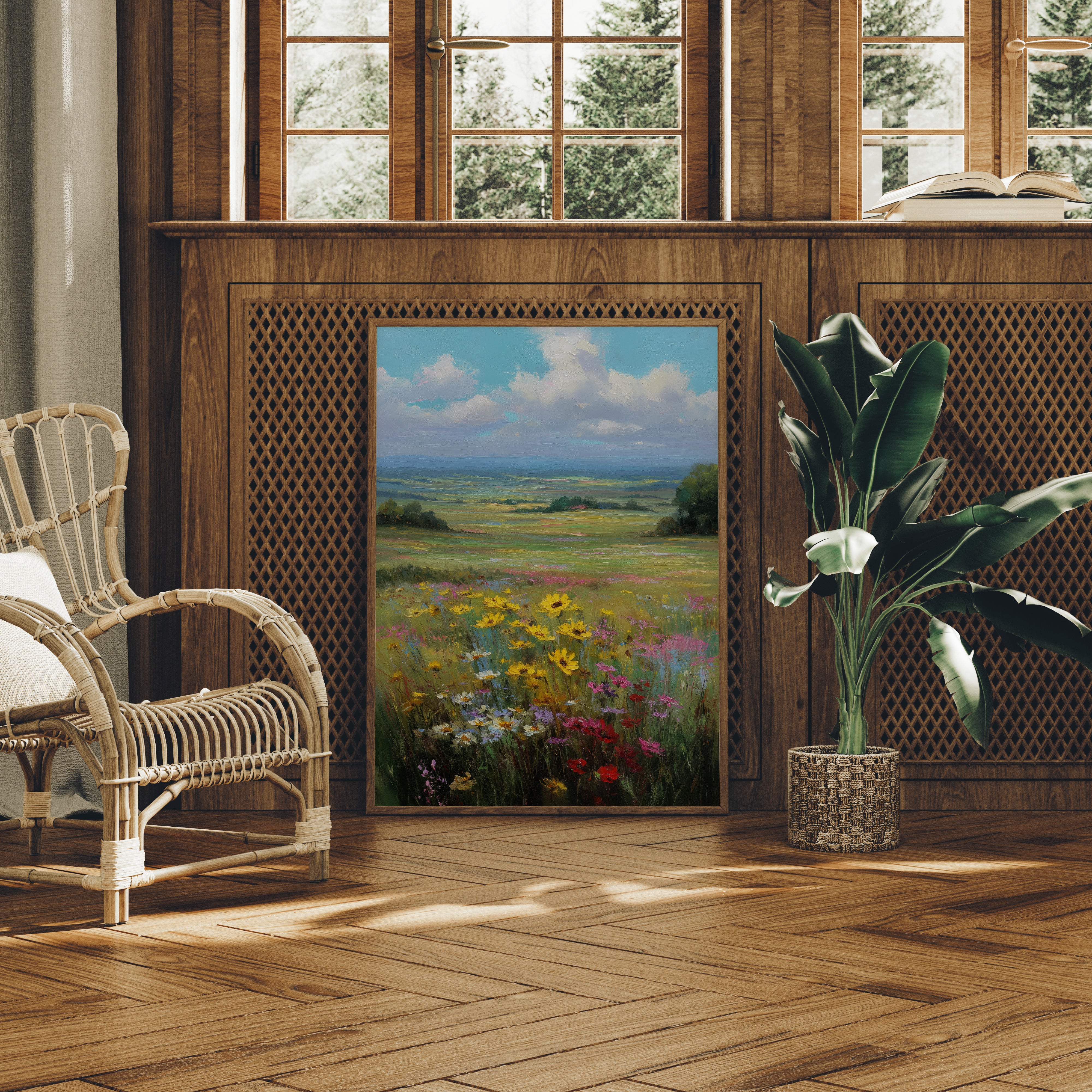 Wildflowers Paint The Prairie Gold