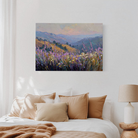Fields of Painted Whispering Blooms