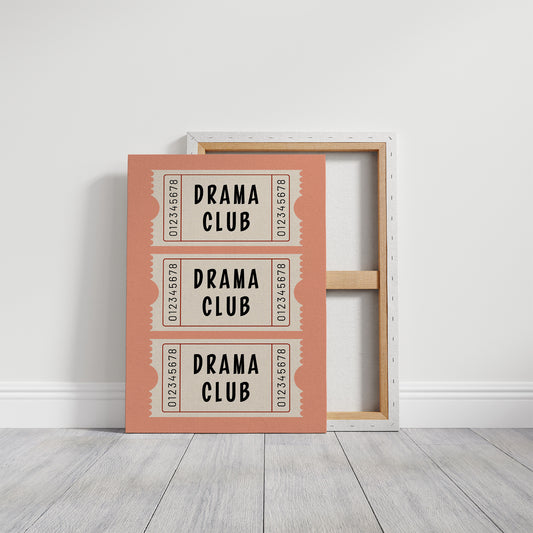 Stage Tickets in Coral Symmetry