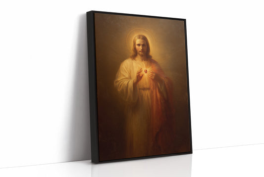 Faith Rests On Weathered Wood