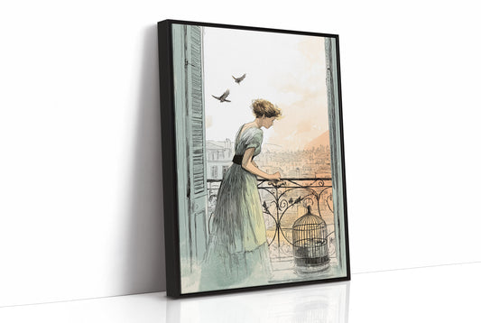 Morning Opens The Birdcage Door