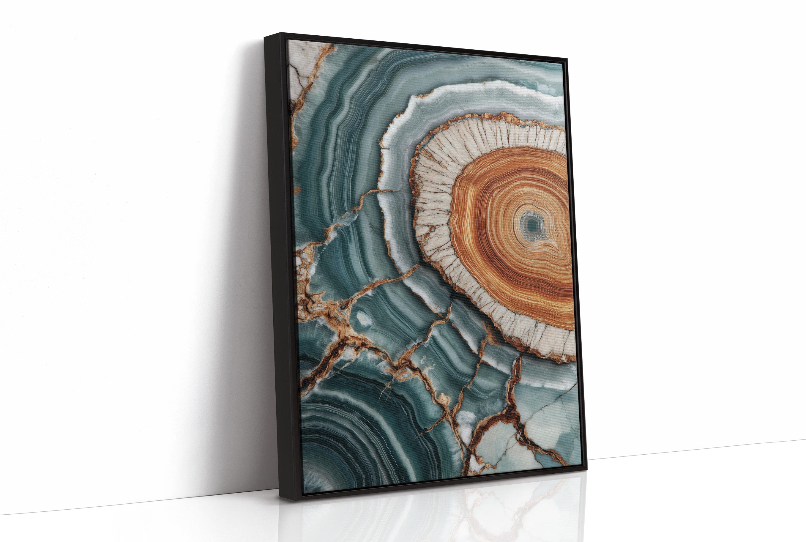 Teal Waves Meet Desert Sun