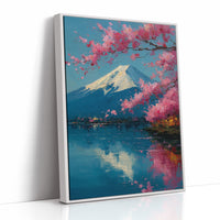 Fuji Holds Still for the Blossoms