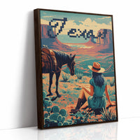 Texas Cross-Stitch Sunset