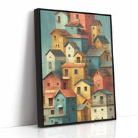 Stacked Stories In Coastal Colors