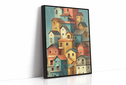 Stacked Stories In Coastal Colors