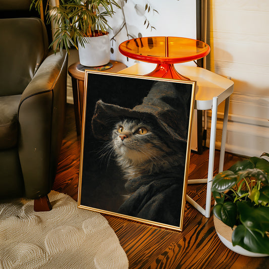 The Enigmatic Feline Mage