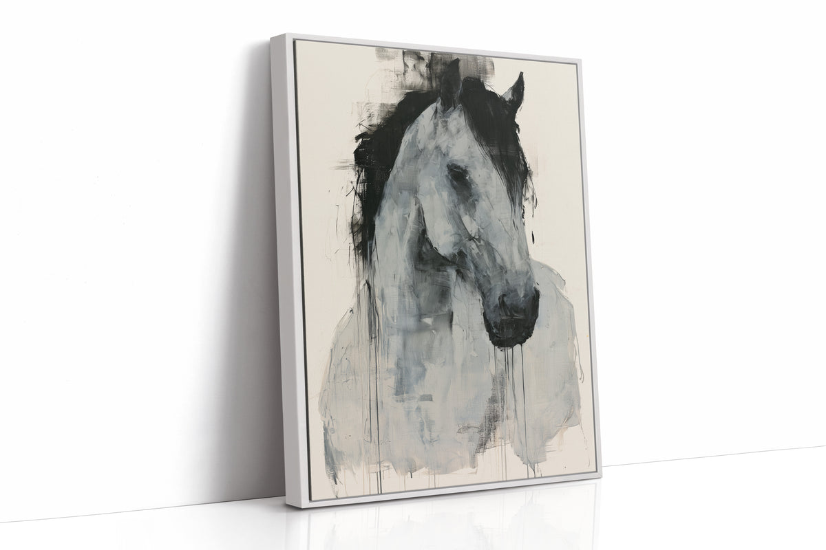 Gaze: A Horse Study in Ink