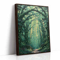 Fireflies Down the Forest Path