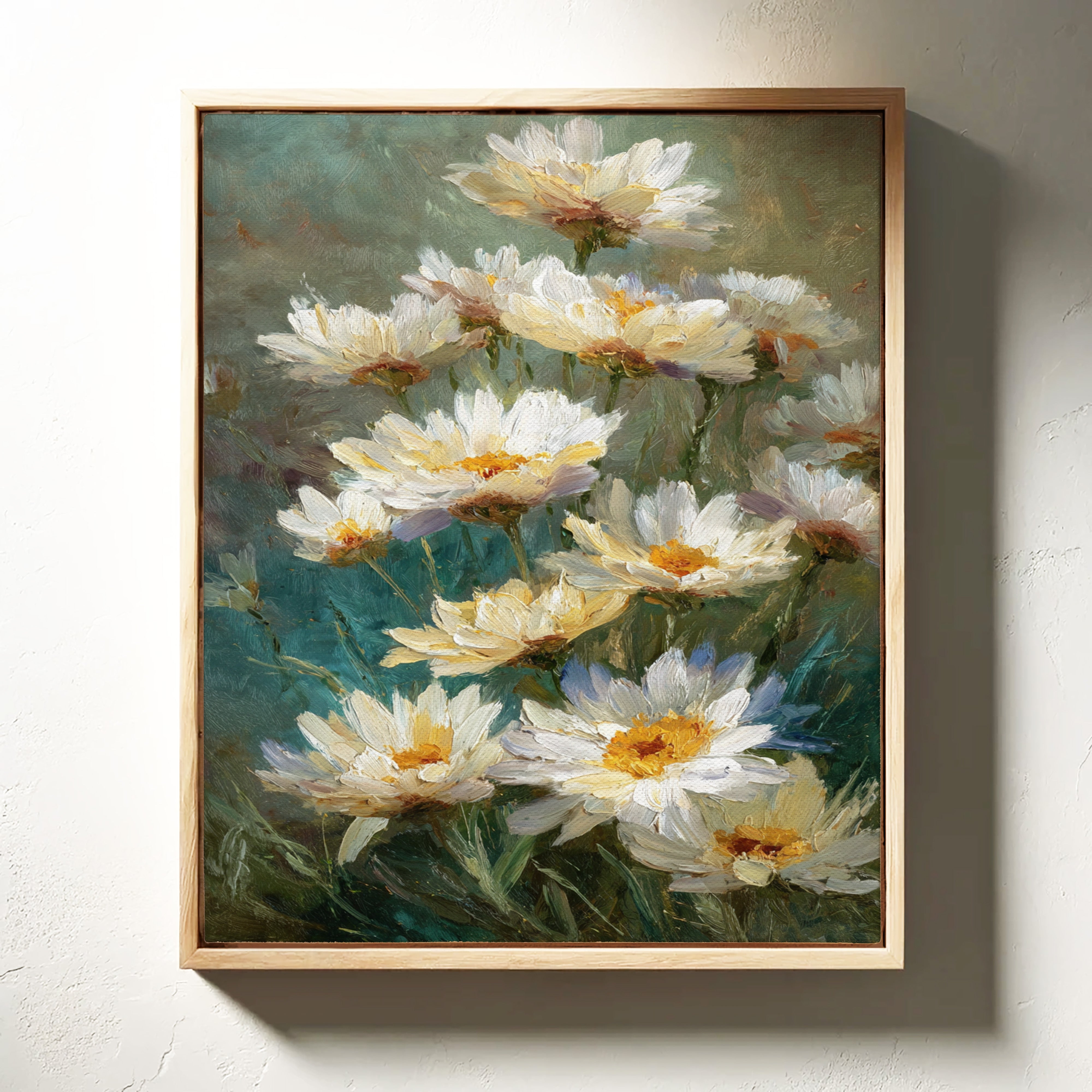 Sunlit Petals in Gentle Breeze