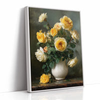 Yellow Roses Before They Turn