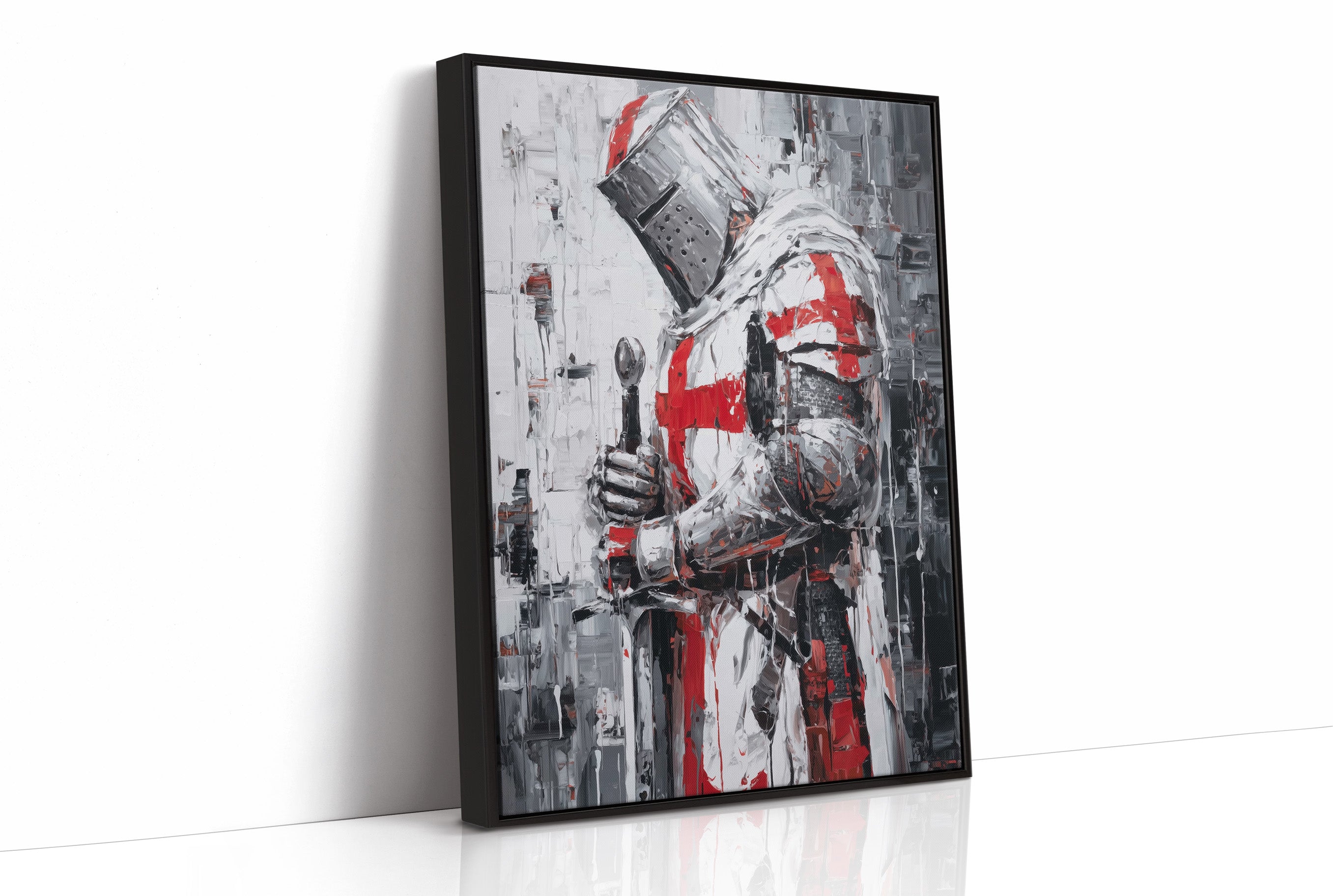 Templar's Oath Through Modern Strokes