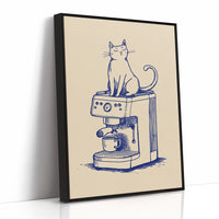 The Cat Who Claimed The Espresso Machine