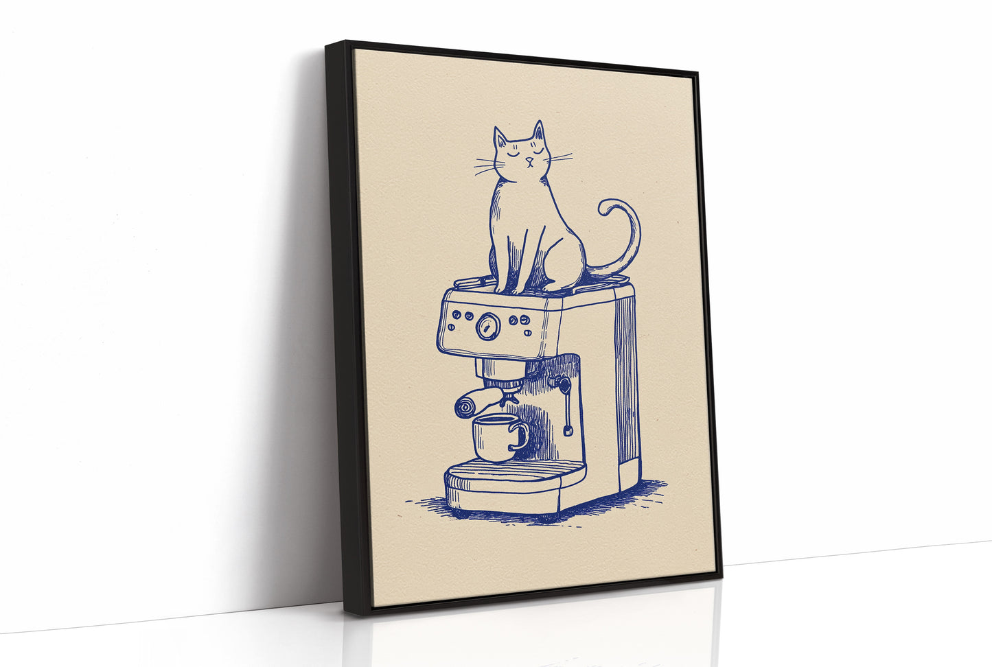 The Cat Who Claimed The Espresso Machine