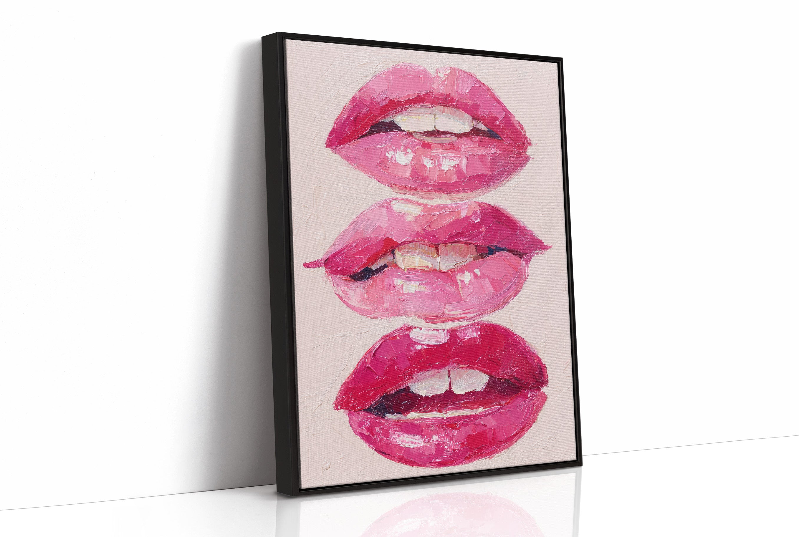 Painted Pout, Impasto Kiss