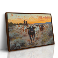 Longhorn Drive at Sunset