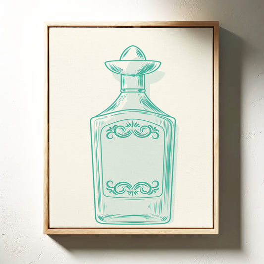 Mint Stories In Crystal Glass
