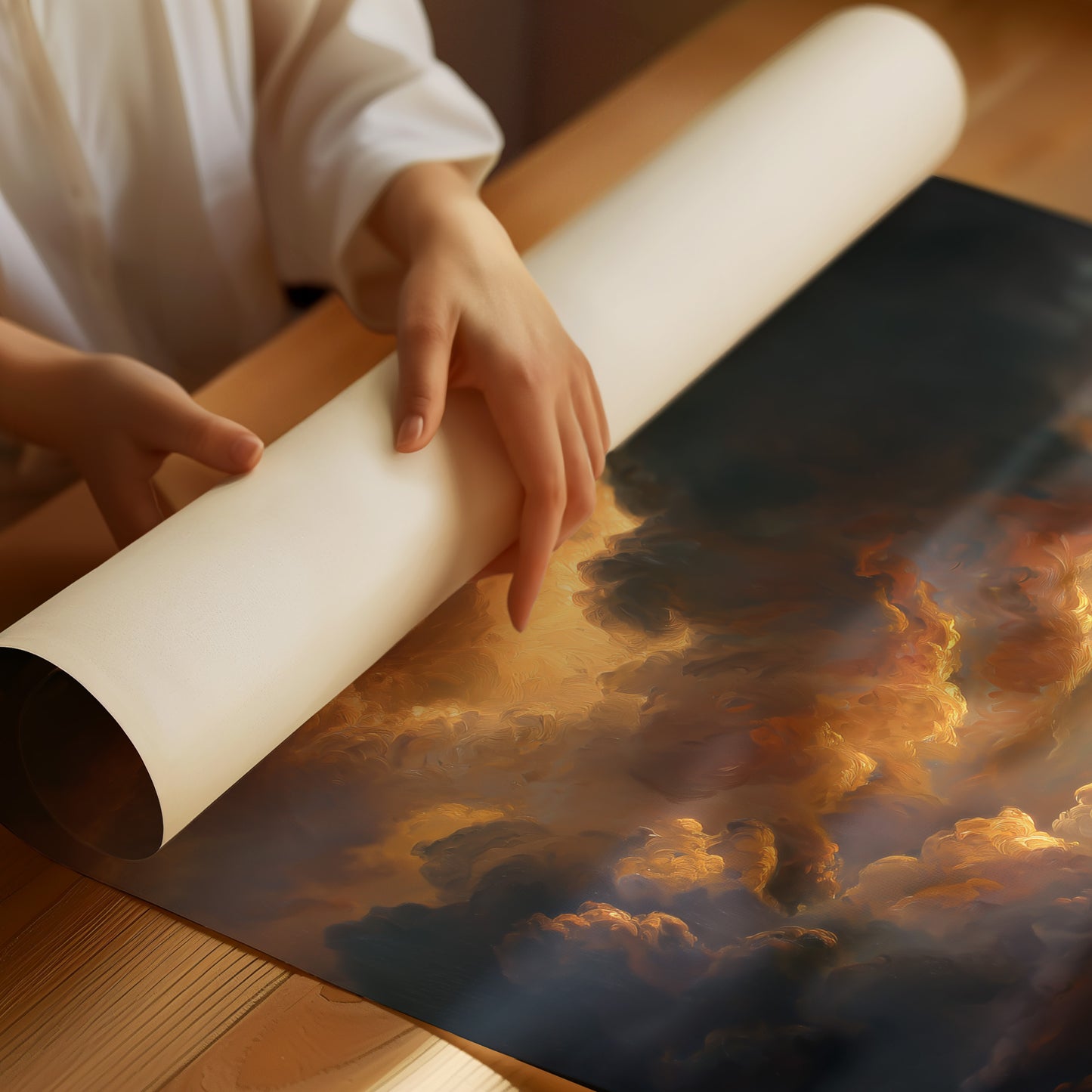 Copper Skies Hold Heaven's Fire