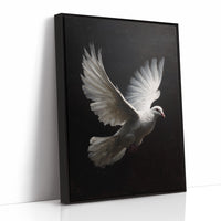 Flight Against Midnight's Canvas