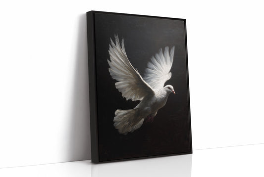 Flight Against Midnight's Canvas