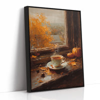 Autumn Sips and Golden Leaves