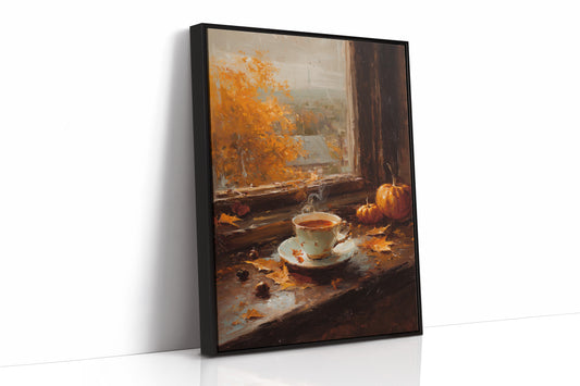 Autumn Sips and Golden Leaves