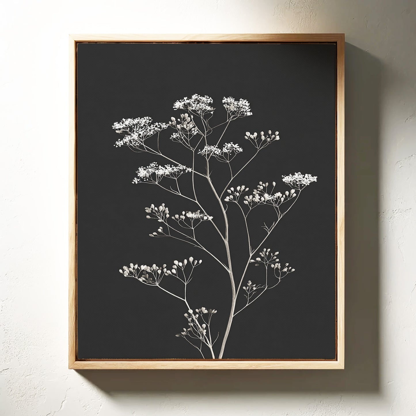 Silent Blooms Against Dark Skies