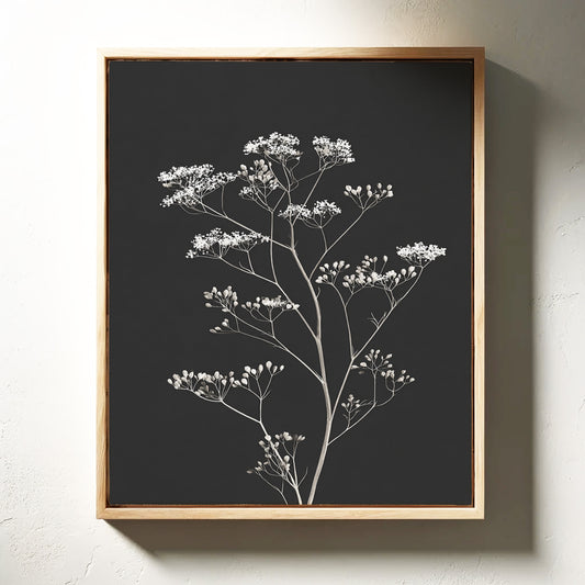 Silent Blooms Against Dark Skies