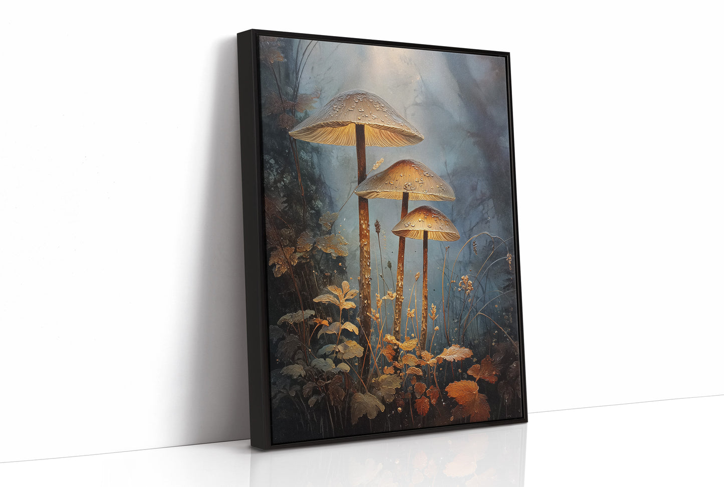 Golden Sentinels Of Misty Woods