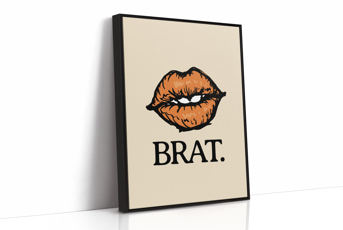 Orange Lips Say What They Mean
