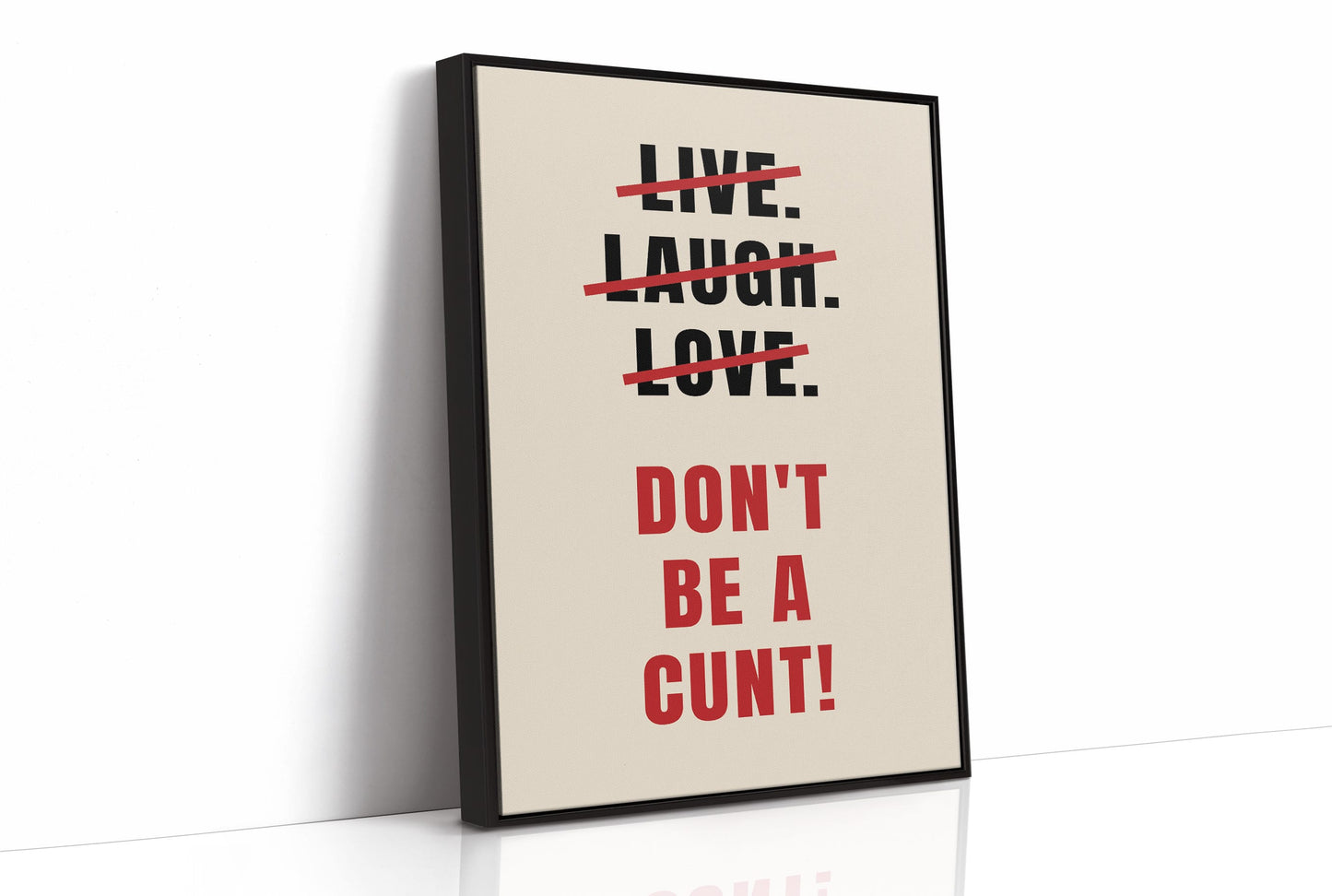 The Real Golden Rule: Red Strikethrough Edition