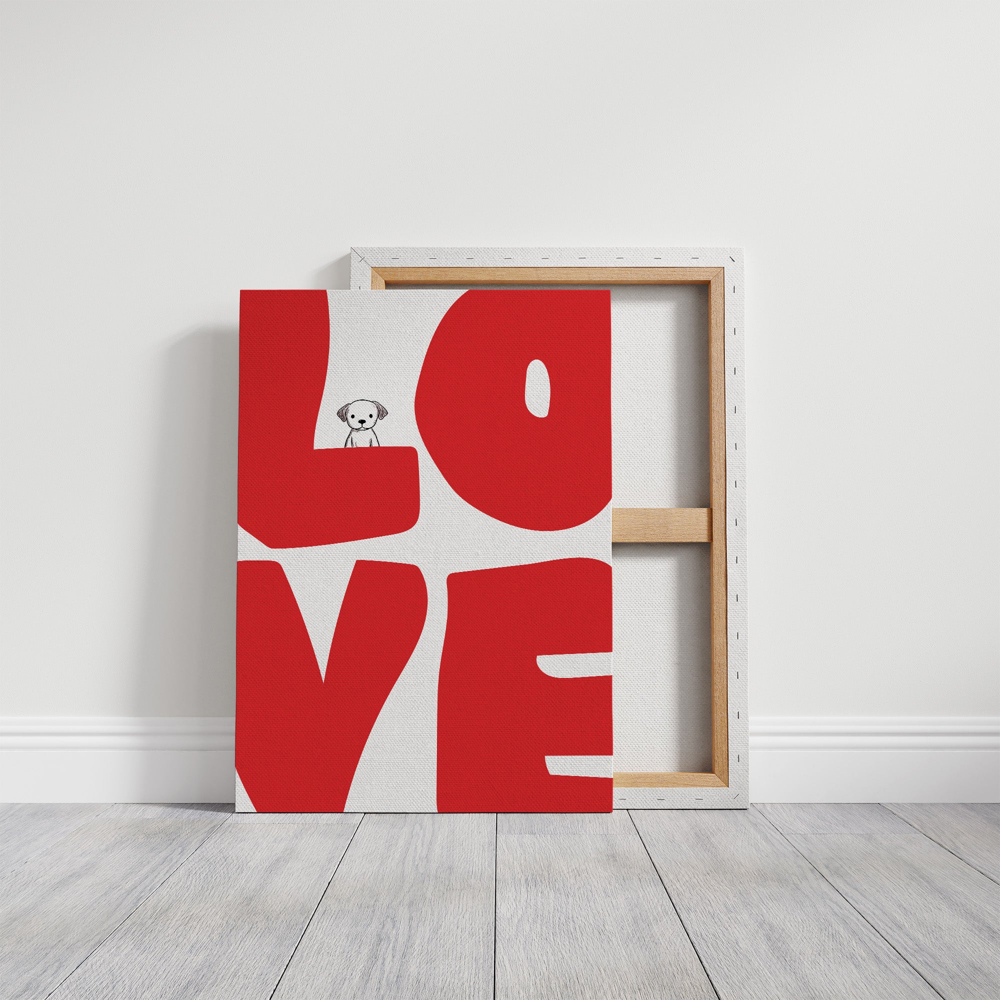 Puppy Love in the Typography of Affection