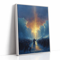 Divine Passage Through Parted Waters