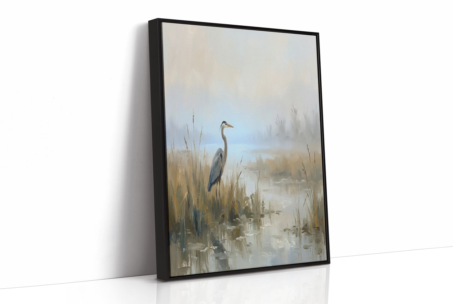 Heron in the Shallows