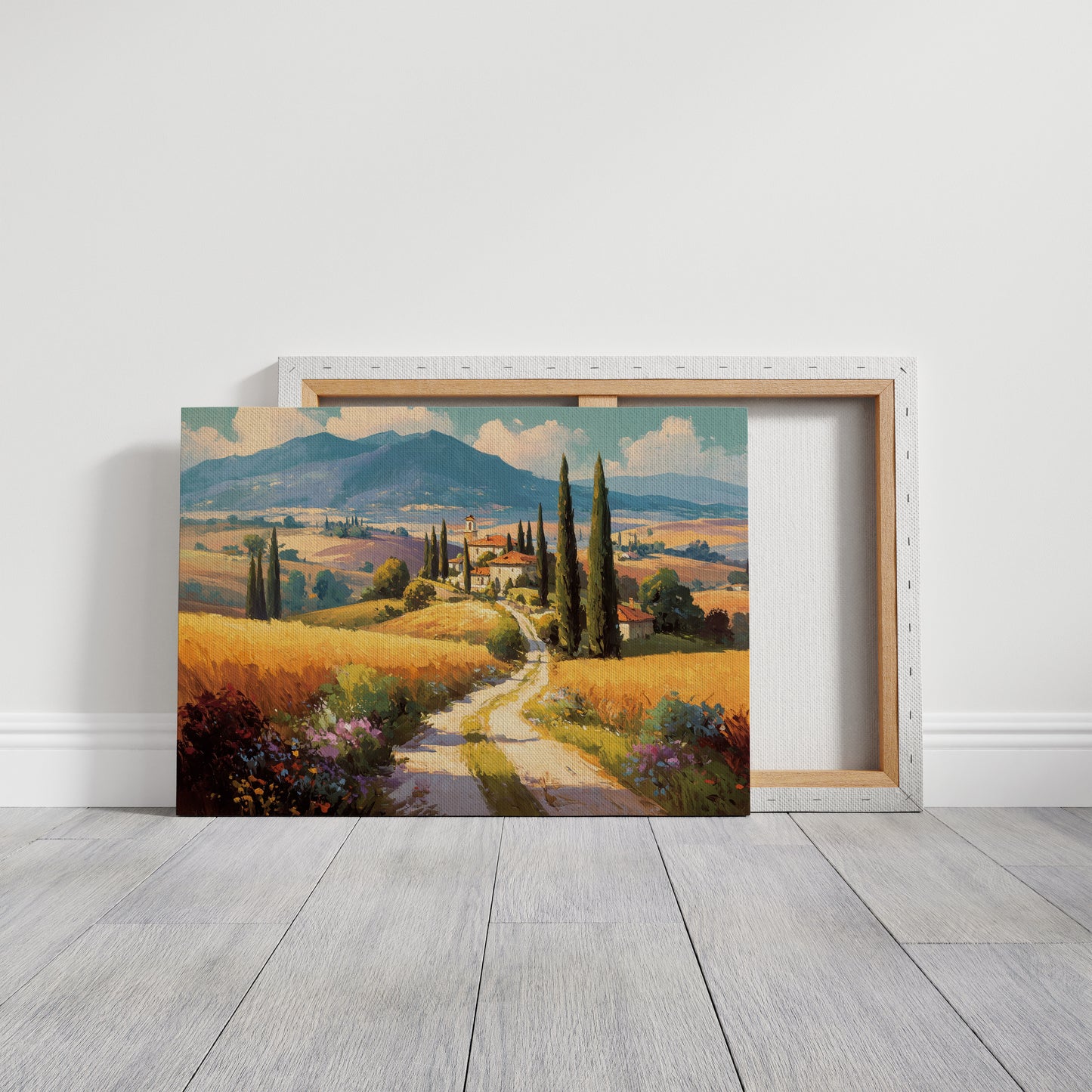 Golden Road to the Hillside Villa