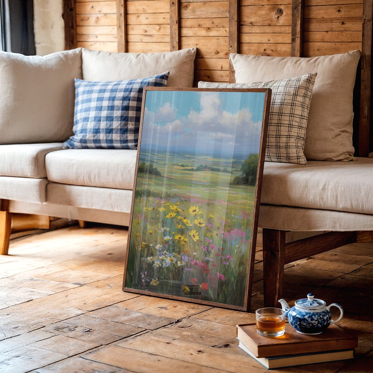 Wildflowers Paint The Prairie Gold