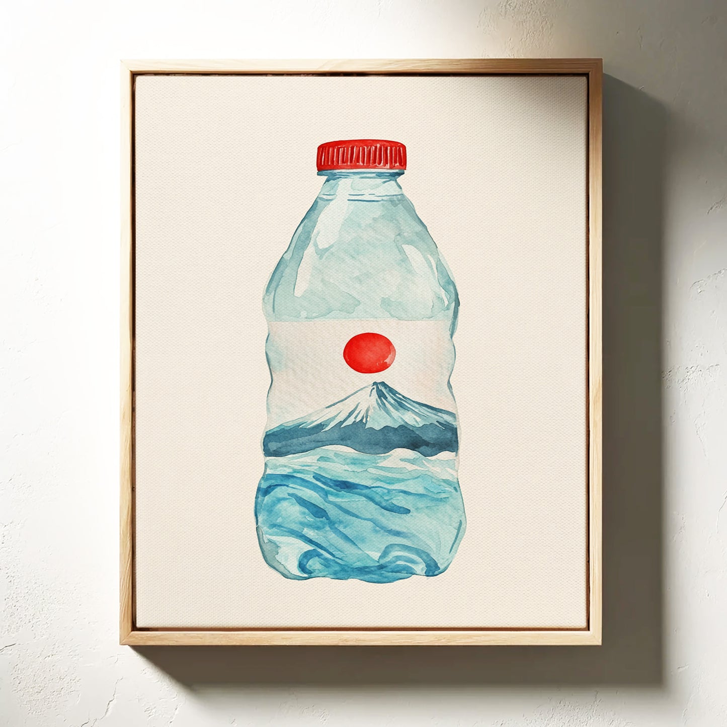 Mount Fuji In A Bottle