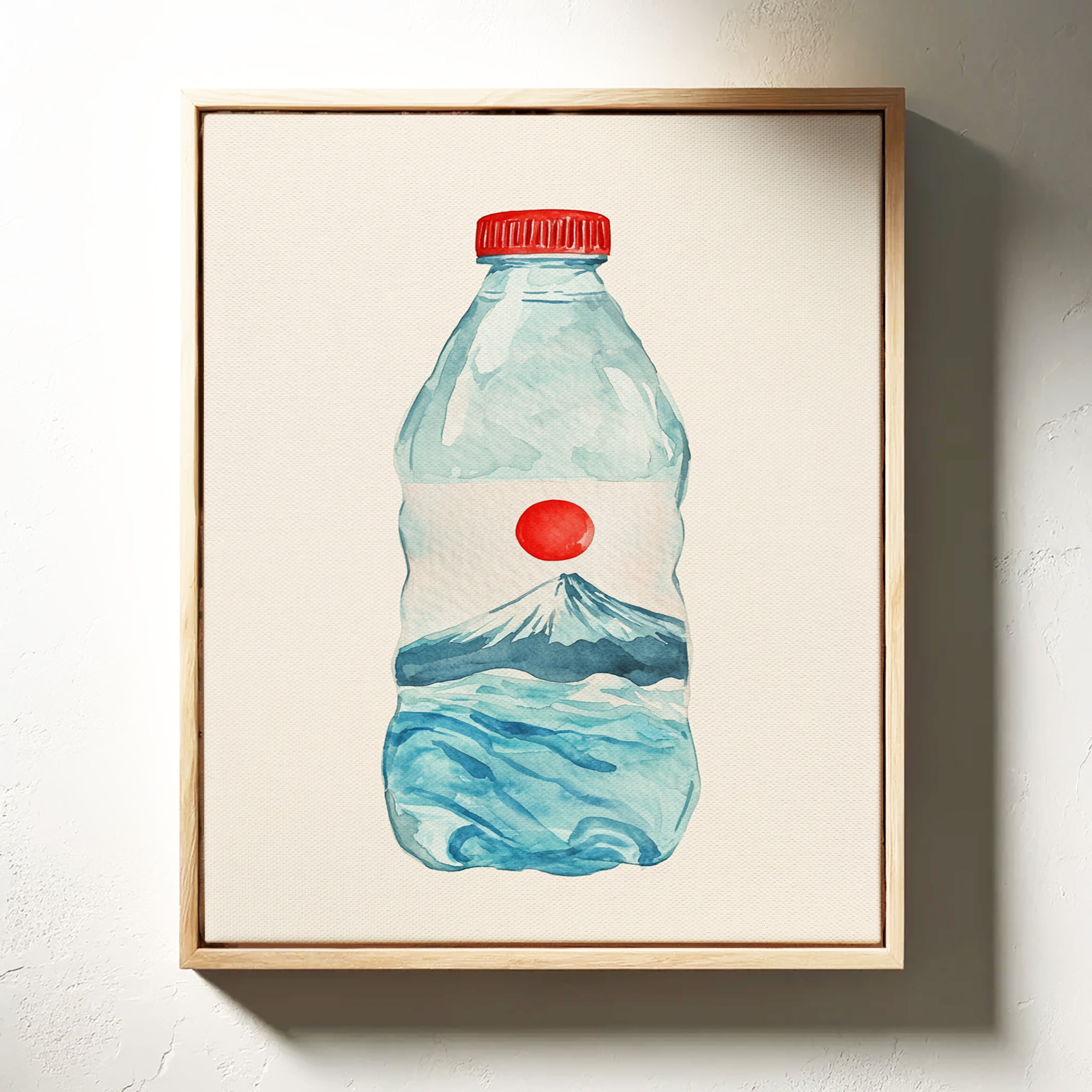 Mount Fuji In A Bottle