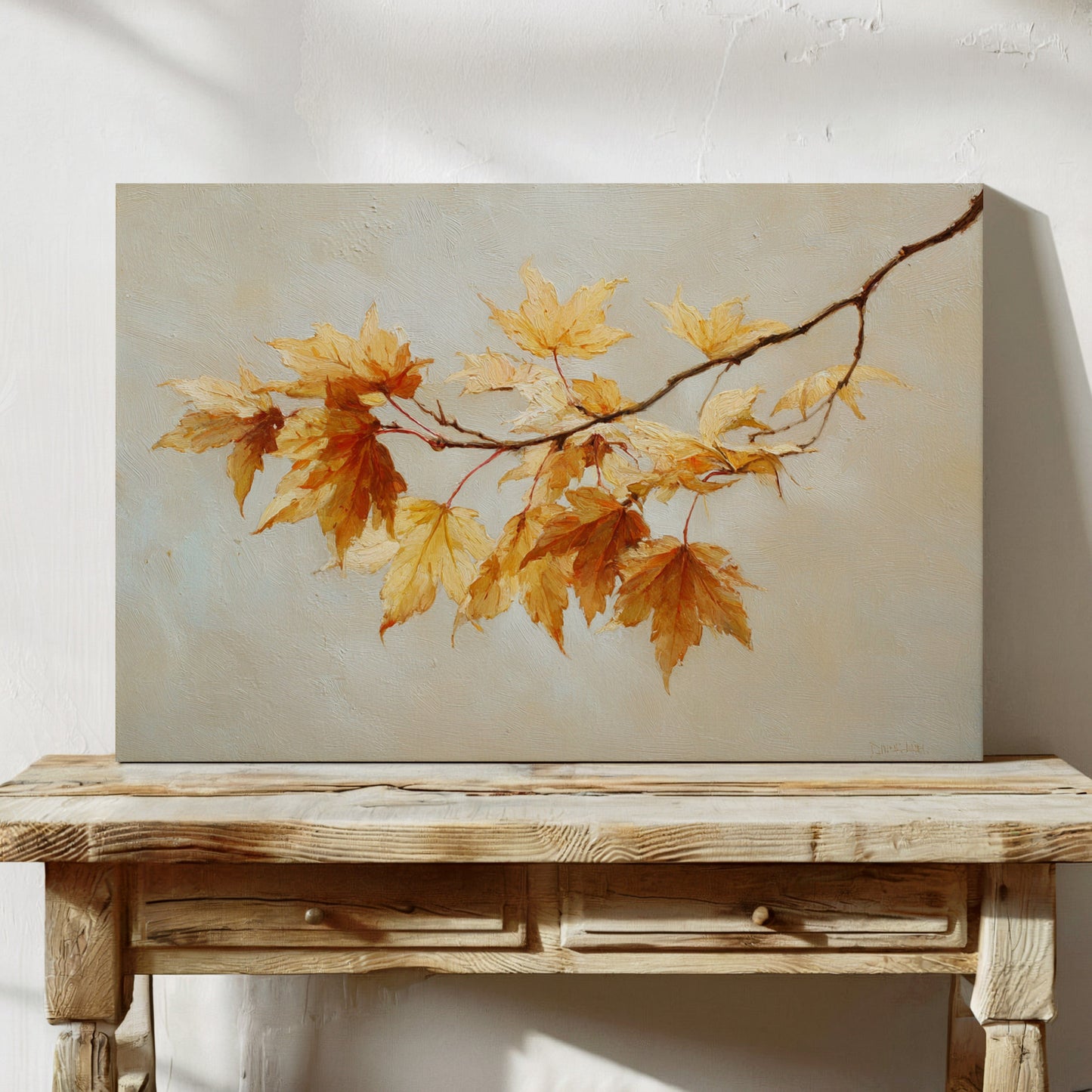 Maple Light Catches October's Glow