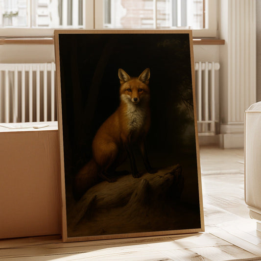 Fox of the Forest at Dusk