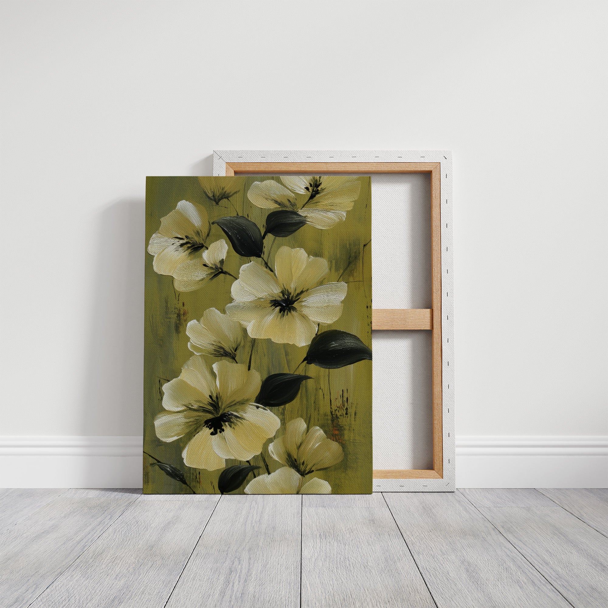 Olive Gardens Meet Ivory Petals