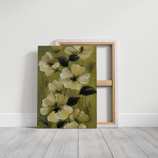 Olive Gardens Meet Ivory Petals