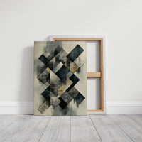 Geometric Shadows Dance At Dawn