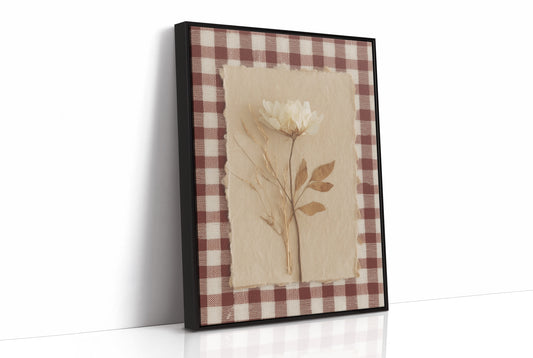 Rustic Botanicals on Gingham