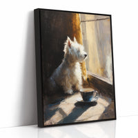 Afternoon Pause With Loyal Companion