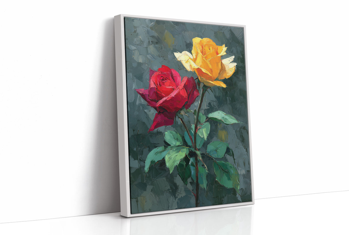 Two Roses, Two Different Fires