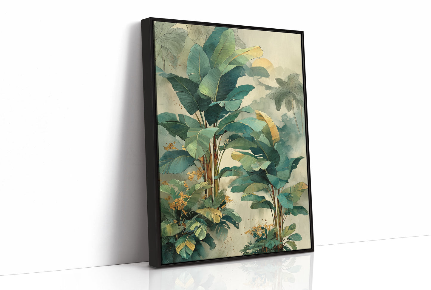 Paradise Palms Dance In Golden Light