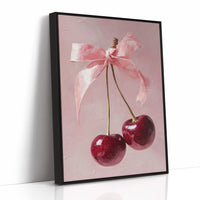 Cherries, Bow-Tied and Blushing